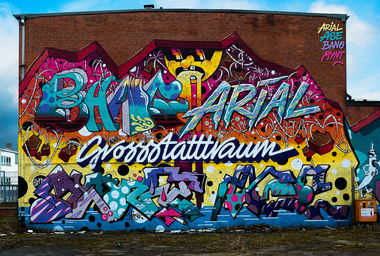 Graffiti Wall - Photo by pilotpirx - hamburg, germany, urban (2017)