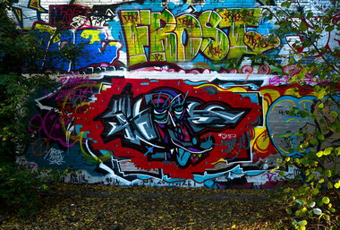 Graffiti Wall - Photo by pilotpirx - hamburg, germany, urban (2018)