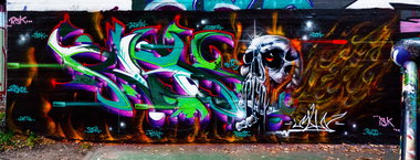 Graffiti Wall - Photo by pilotpirx - hamburg, germany, urban