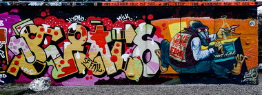 Graffiti Wall - Photo by pilotpirx - rookie, the, weird (2018)