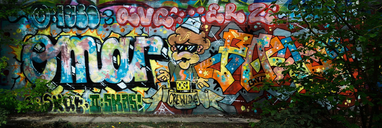 Graffiti Wall - Photo by pilotpirx - hamburg, germany, urban