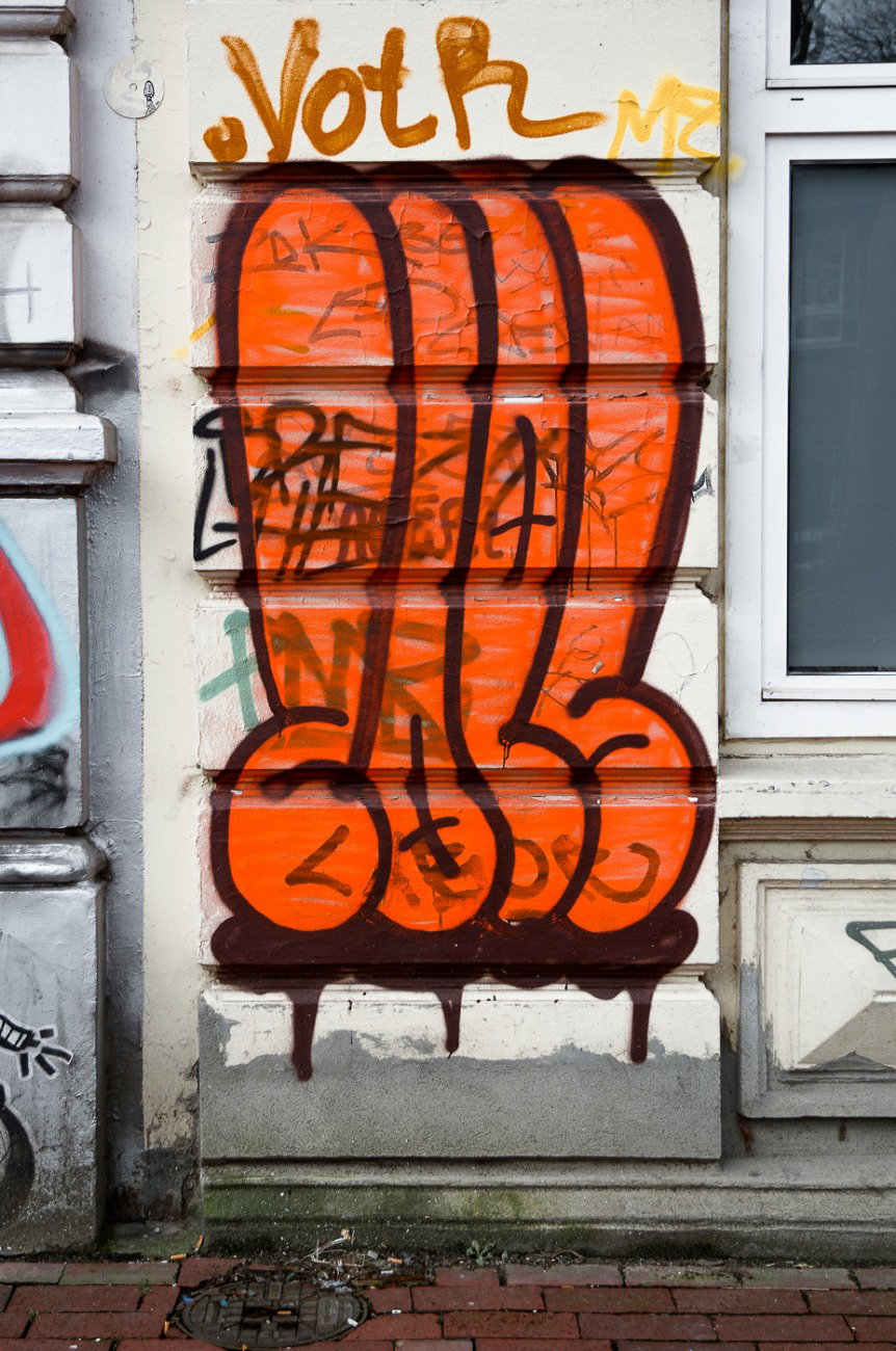 Graffiti Wall - Photo by pilotpirx - hamburg, germany, urban