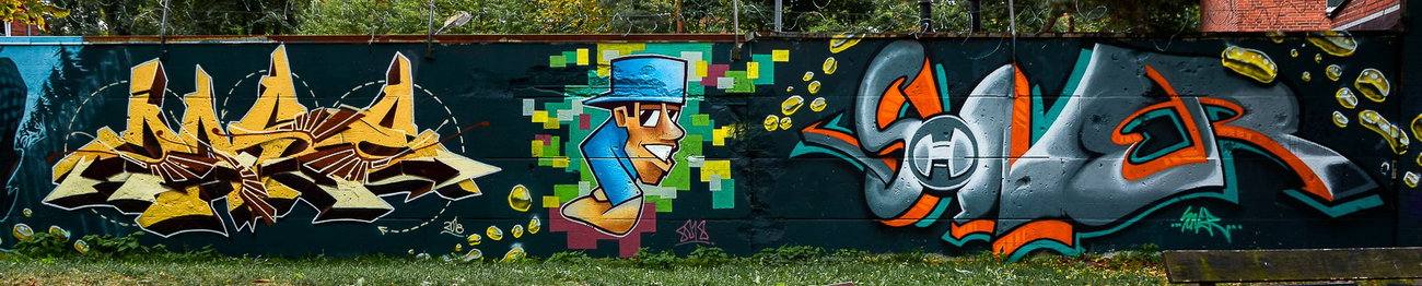 Graffiti Wall - Photo by pilotpirx - hamburg, germany, urban