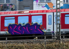 Graffiti Train - Photo by pilotpirx - hamburg, germany, urban (2017)