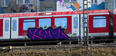 Graffiti Train - Photo by pilotpirx - hamburg, germany, urban (2017)