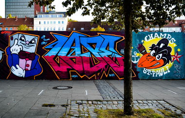 Graffiti Wall - Photo by pilotpirx - hamburg, germany, urban (2020)