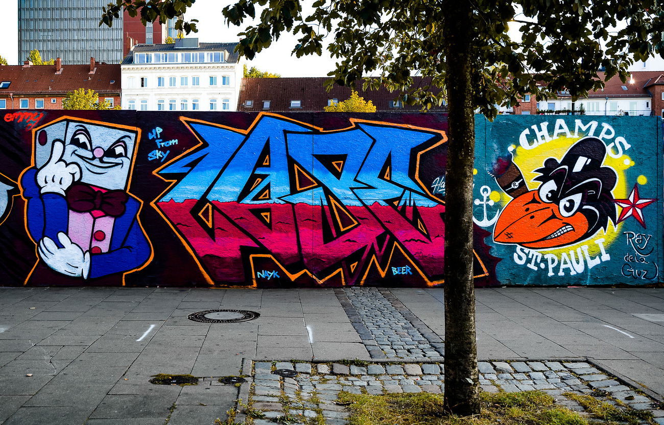 Graffiti Wall - Photo by pilotpirx - hamburg, germany, urban (2020)