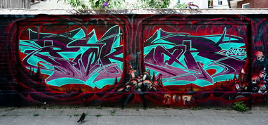 Graffiti Wall - Photo by pilotpirx - hamburg, germany, urban (2018)