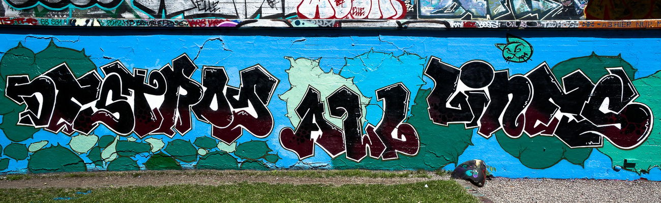 Graffiti Wall - Photo by pilotpirx - hamburg, germany, urban (2018)