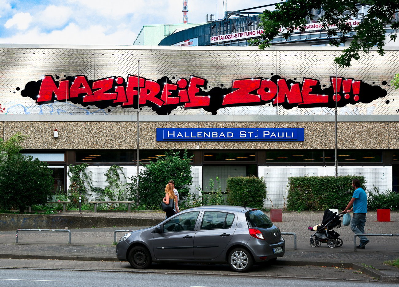 Graffiti Wall - Photo by pilotpirx - hamburg, germany, urban