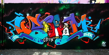 Graffiti Wall - Photo by pilotpirx - köln, ehrenfeld, belgisches