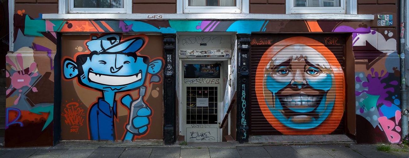 Graffiti Street Art - Photo by pilotpirx - hamburg, germany, urban