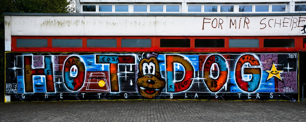 Graffiti Wall - Photo by pilotpirx - hamburg, germany, graffiti (2017)