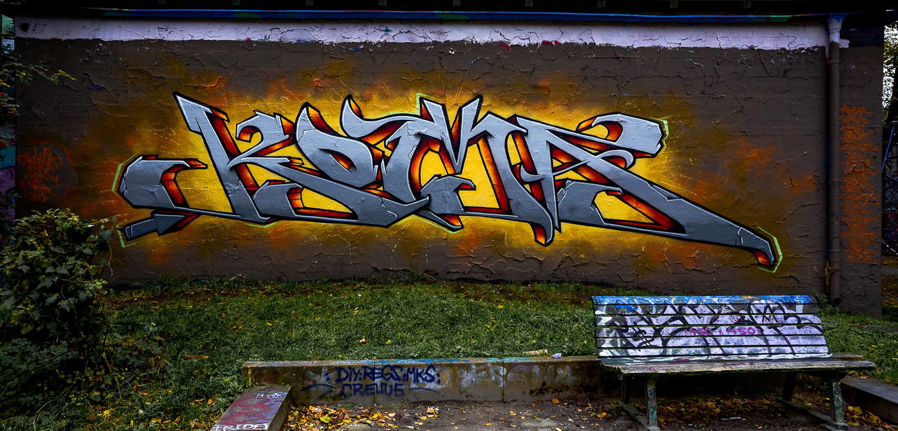 Graffiti Wall - Photo by pilotpirx - hamburg, germany, urban (2017)