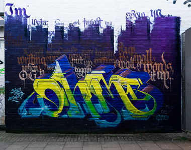 Graffiti Wall - Photo by pilotpirx - mr.ohm1, mr.ohm, mr.ohmone