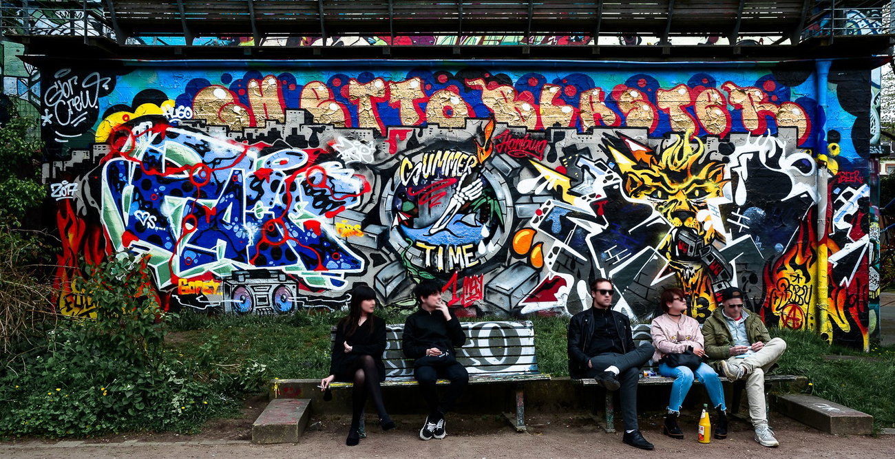 Graffiti Wall - Photo by pilotpirx - hamburg, germany, graffiti (2017)