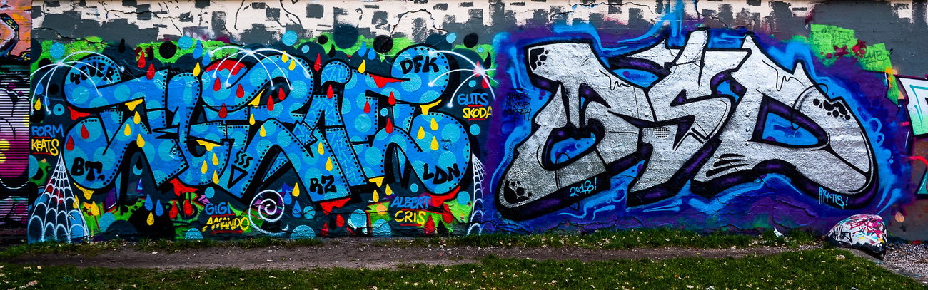 Graffiti Wall - Photo by pilotpirx - hamburg, germany, urban (2018)