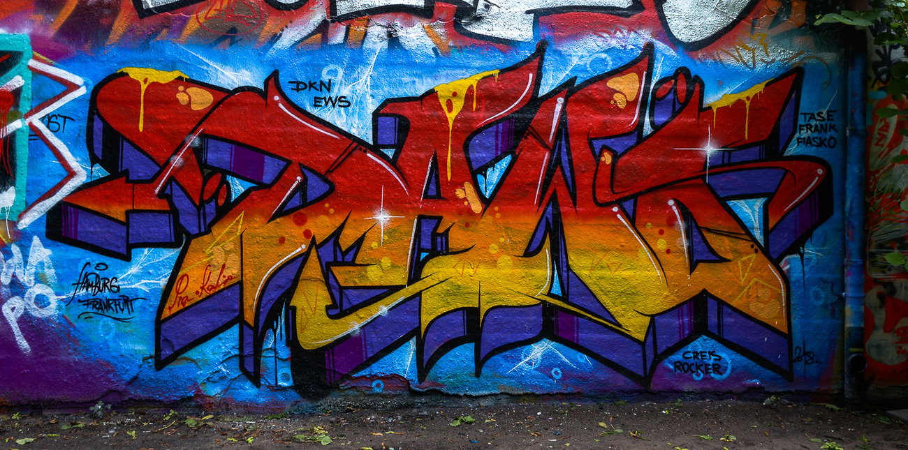 Graffiti Wall - Photo by pilotpirx - hamburg, germany, urban (2018)