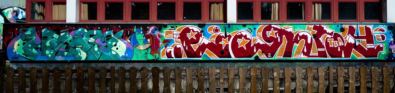 Graffiti Wall - Photo by pilotpirx - hamburg, germany, urban