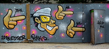 Graffiti Wall - Photo by pilotpirx - hamburg, germany, urban