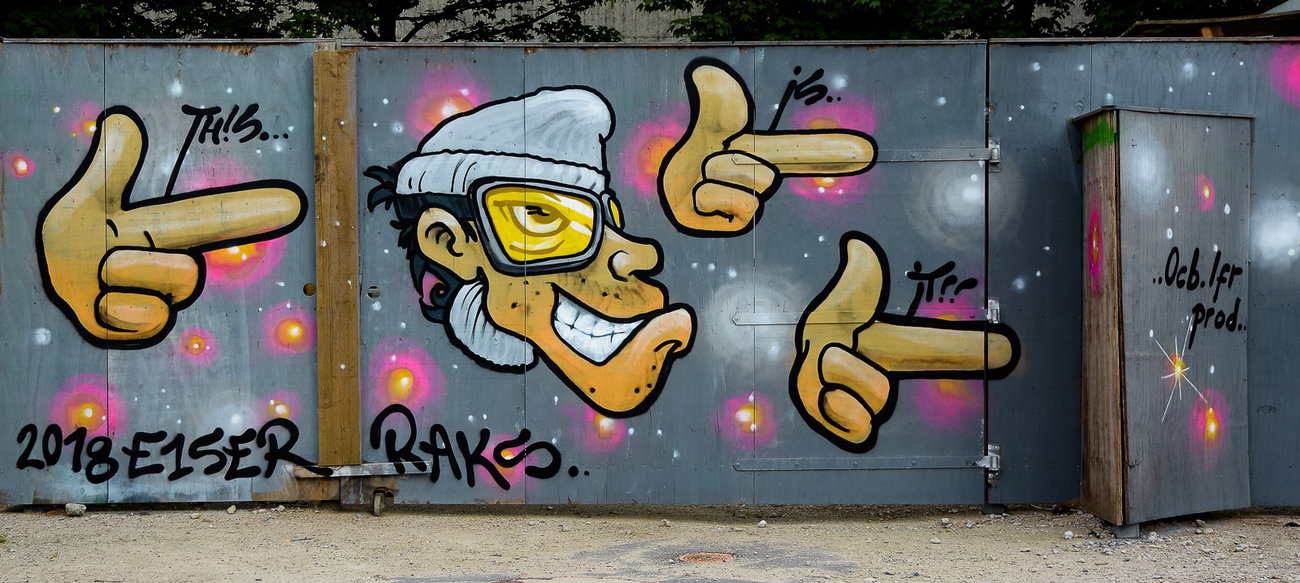 Graffiti Wall - Photo by pilotpirx - hamburg, germany, urban