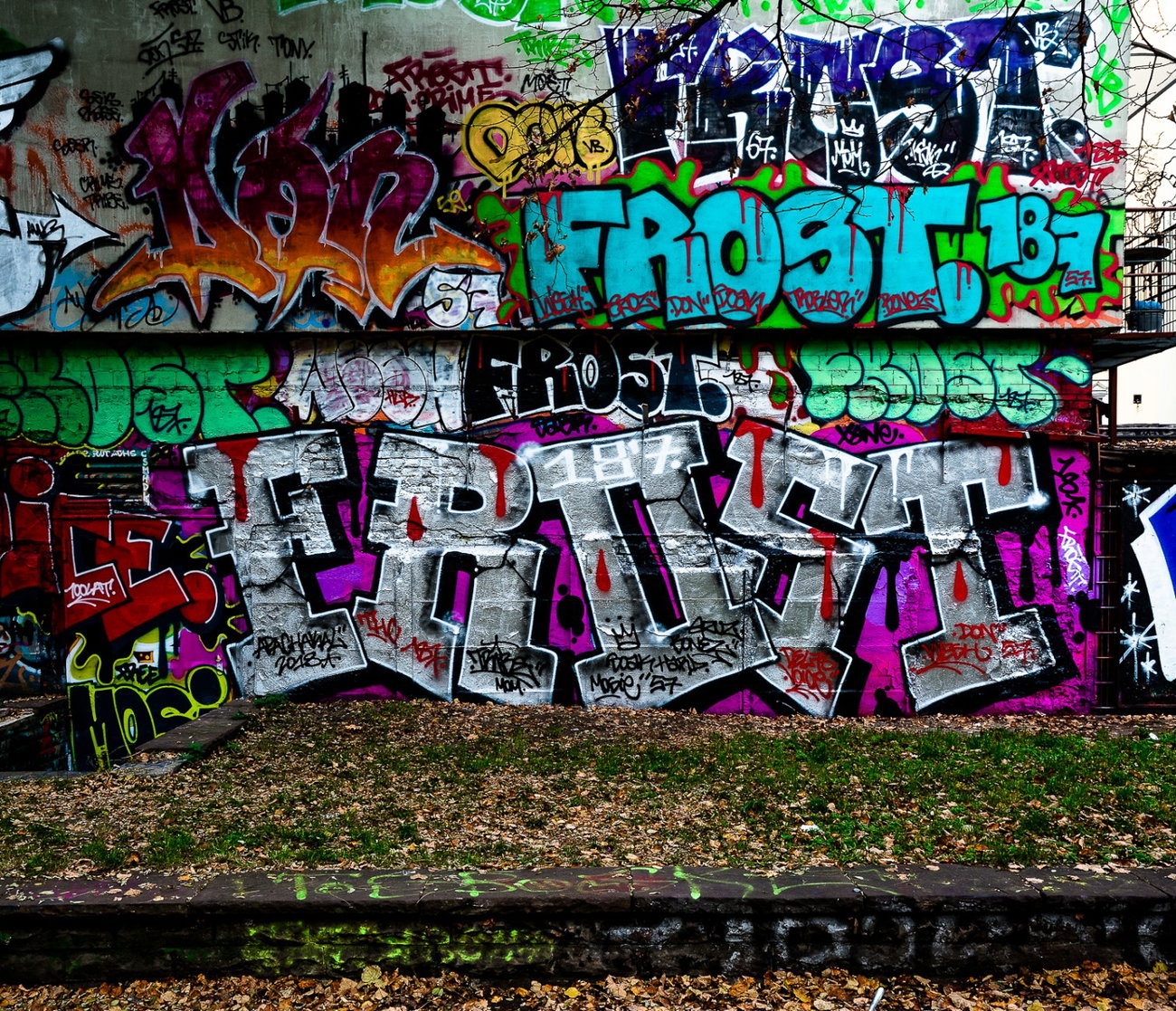 Graffiti Wall - Photo by pilotpirx - hamburg, germany, urban (2018)