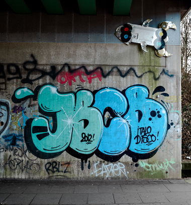 Graffiti Wall - Photo by pilotpirx - hamburg, germany, urban