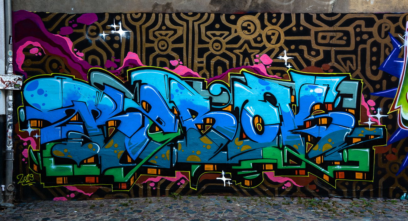 Graffiti Wall - Photo by pilotpirx - hamburg, germany, urban (2019)