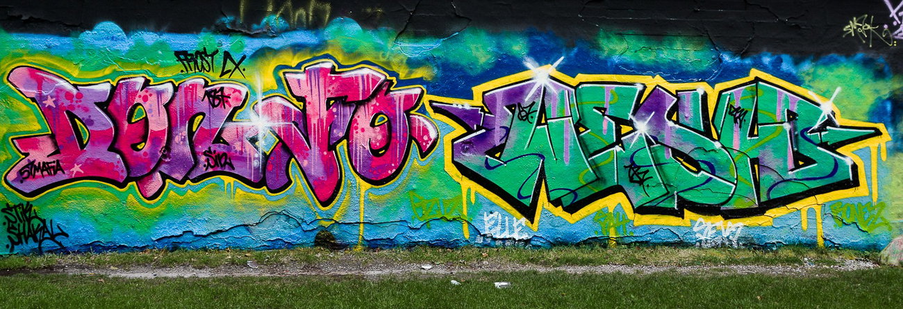 Graffiti Wall - Photo by pilotpirx - hamburg, germany, urban