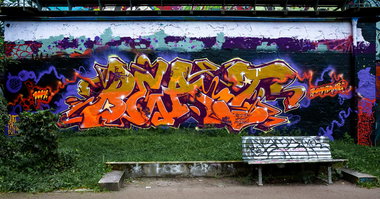 Graffiti Wall - Photo by pilotpirx - hamburg, germany, urban