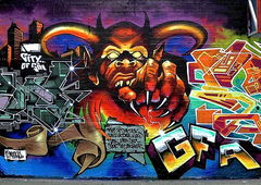 Graffiti Wall - Photo by pilotpirx - hamburg, germany, graffiti