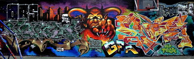 Graffiti Wall - Photo by pilotpirx - hamburg, germany, graffiti