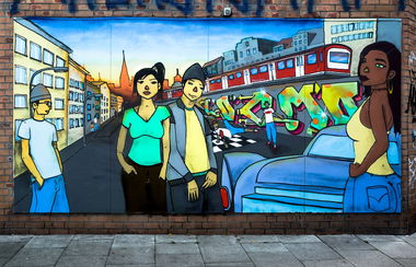 Graffiti Street Art - Photo by pilotpirx - hamburg, germany, urban