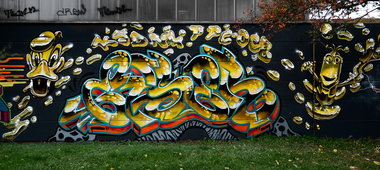 Graffiti Wall - Photo by pilotpirx - hamburg, germany, urban