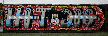 Graffiti Wall - Photo by pilotpirx - hotdog, hamburg, germany (2017)