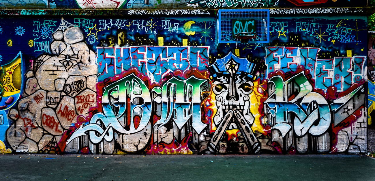 Graffiti Wall - Photo by pilotpirx - hamburg, germany, urban