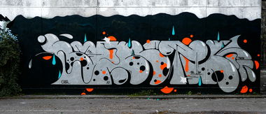 Graffiti Wall - Photo by pilotpirx - hamburg, germany, graffiti (2017)