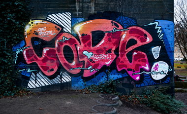 Graffiti Wall - Photo by pilotpirx - hamburg, germany, graffiti (2016)