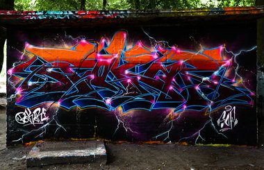 Graffiti Wall - Photo by pilotpirx - hamburg, germany, urban (2018)