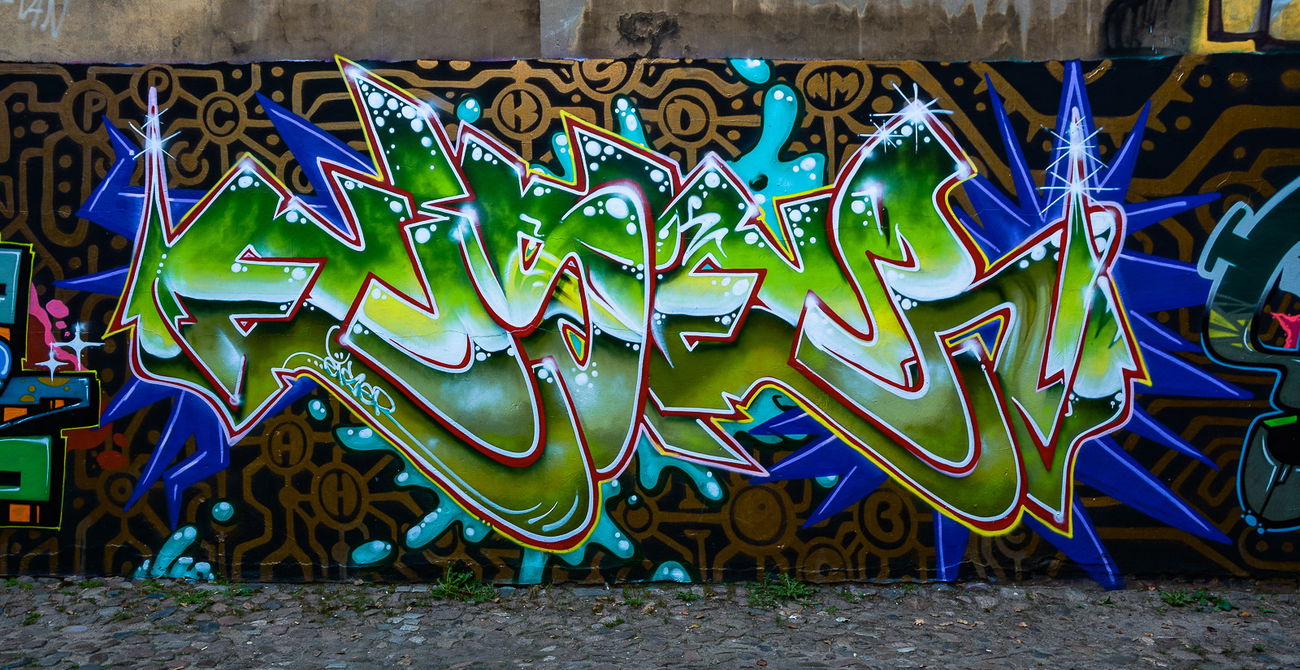 Graffiti Wall - Photo by pilotpirx - hamburg, germany, urban (2019)