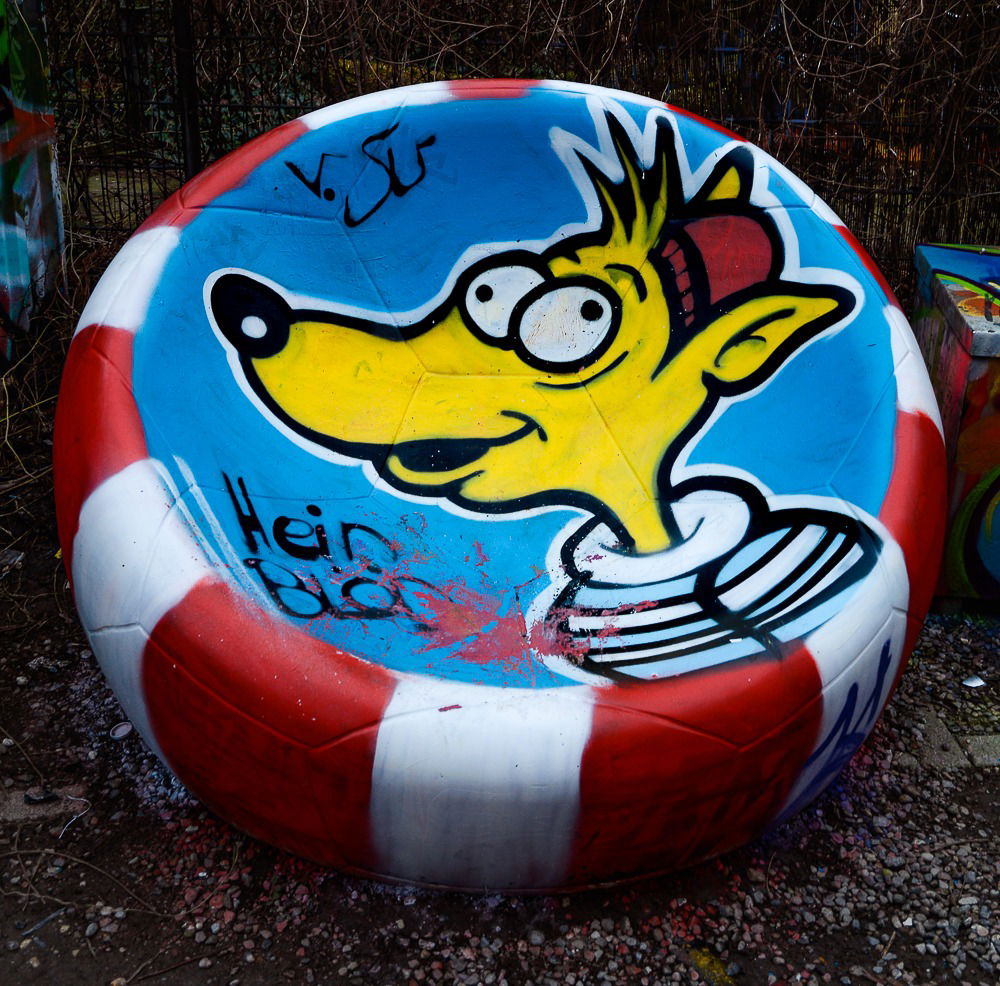 Graffiti Artwork - Photo by pilotpirx - heinblöd, hein, blöd