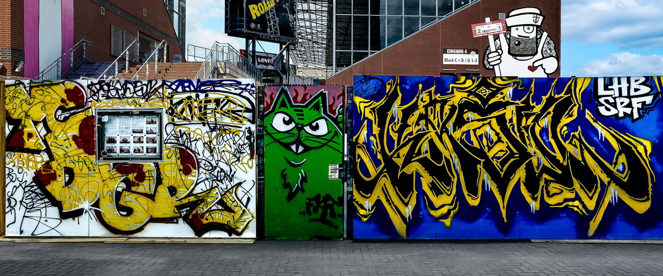 Graffiti Wall - Photo by pilotpirx - millerntorgallery7, mtg, mtg7 (2017)
