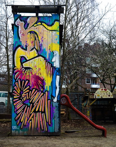 Graffiti Wall - Photo by pilotpirx - hamburg, germany, graffiti (2016)