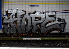 Graffiti Bombing - Photo by pilotpirx - hope, pmz, hamburg (2018)