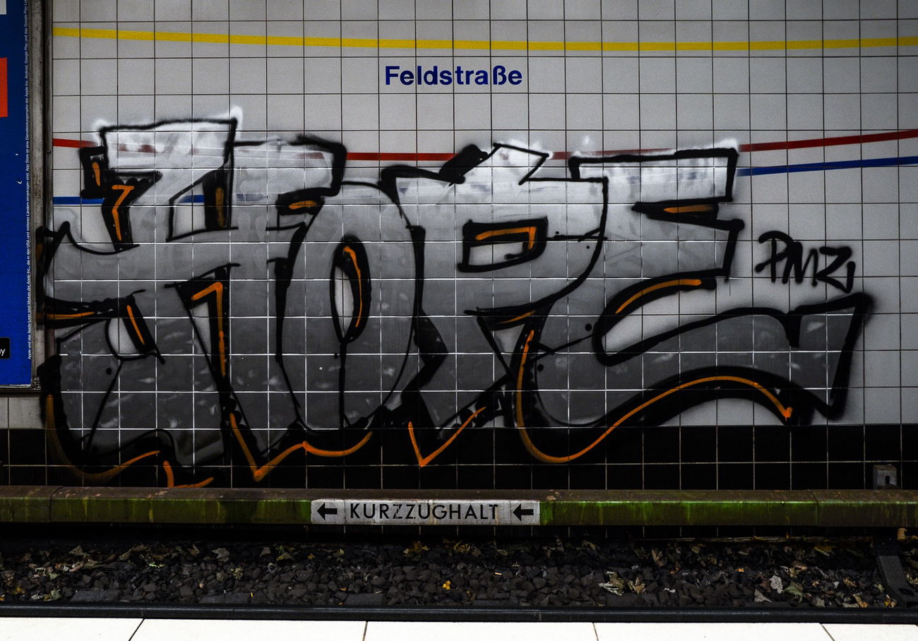 Graffiti Bombing - Photo by pilotpirx - hope, pmz, hamburg (2018)
