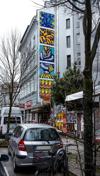 Graffiti Wall - Photo by pilotpirx - hamburg, germany, urban (2018)