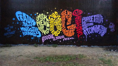 Graffiti Wall - Photo by pimmelpirat