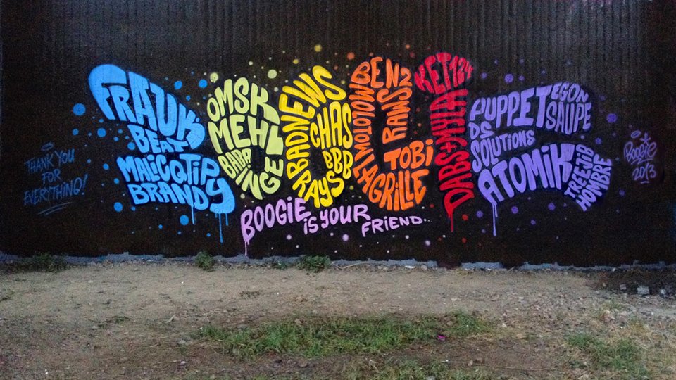 Graffiti Wall - Photo by pimmelpirat