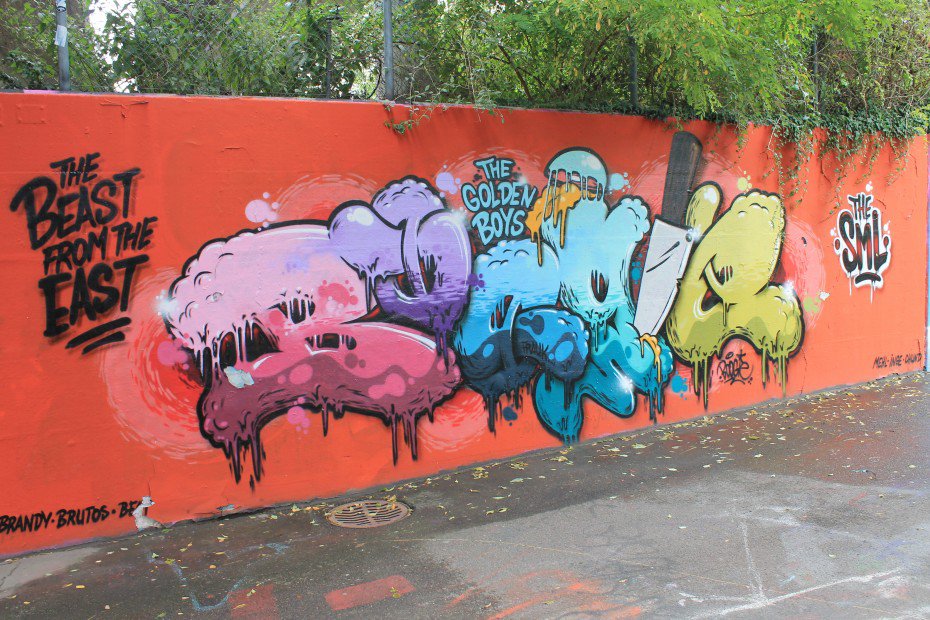 Graffiti Wall - Photo by pimmelpirat