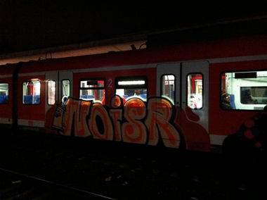 Graffiti Train - Photo by pimmelpirat